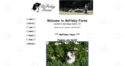 Desktop Screenshot of mcfinley.com